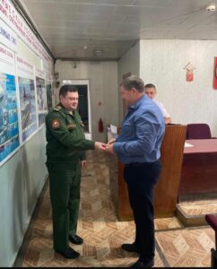 Президент благотворительного фонда «РОДНИК» Андрей Сергеевич Кремнёв удостоен высокой награды — медали «За участие в специальной военной операции».